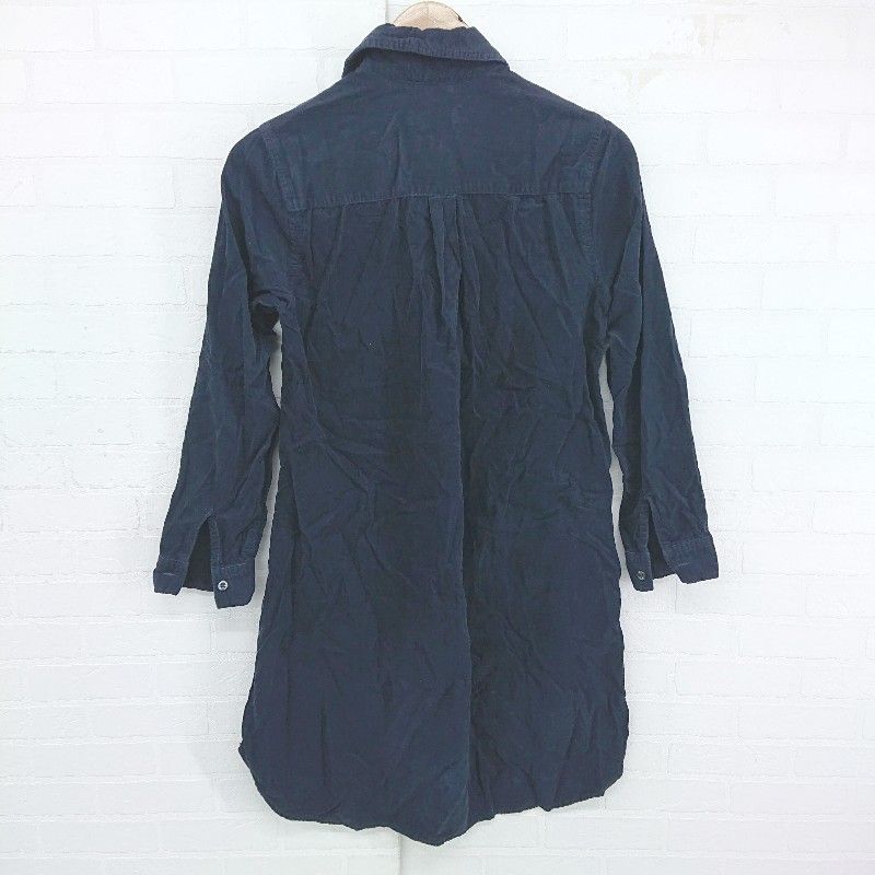 ◇ ◎ URBAN RESEARCH DOORS コーデュロイ ハーフボタン 長袖 膝丈  