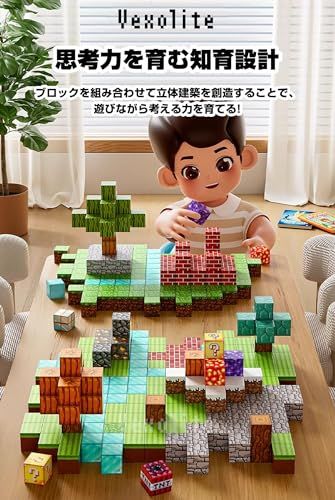 光るブロック 収納ケース付き