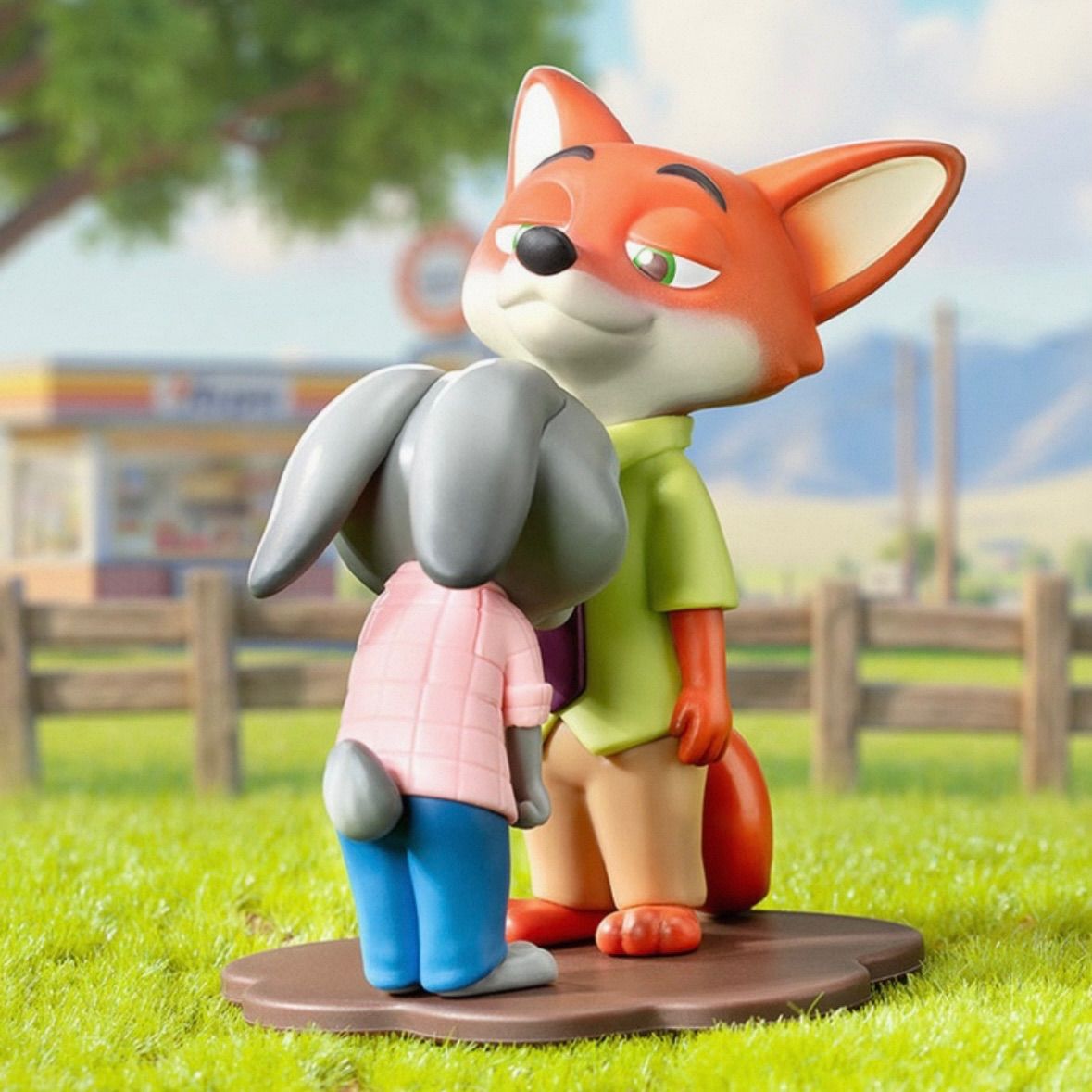 52トイズ ズートピア2 ニック ジュディ フィギュア 海外 ディズニー