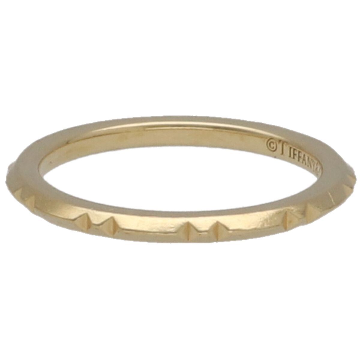 Tiffany ＆ Co ティファニー トゥルーバンドリング 約6号 K 18 YG イエローゴールド 指輪 アクセサリー RS
