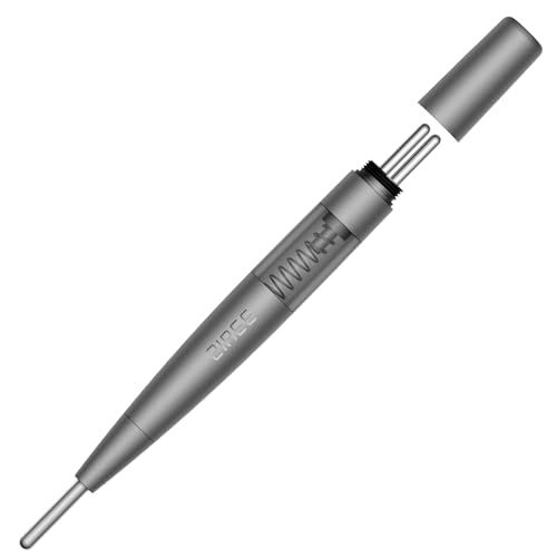 フェイス ツボ押し棒 バネ式 美顔器 コリほぐし 筋膜リリース フェイスライン クマ 目元ケア 表情筋 リフトアップ 静音設計 耳ツボ押し棒 男女兼用 グレー m