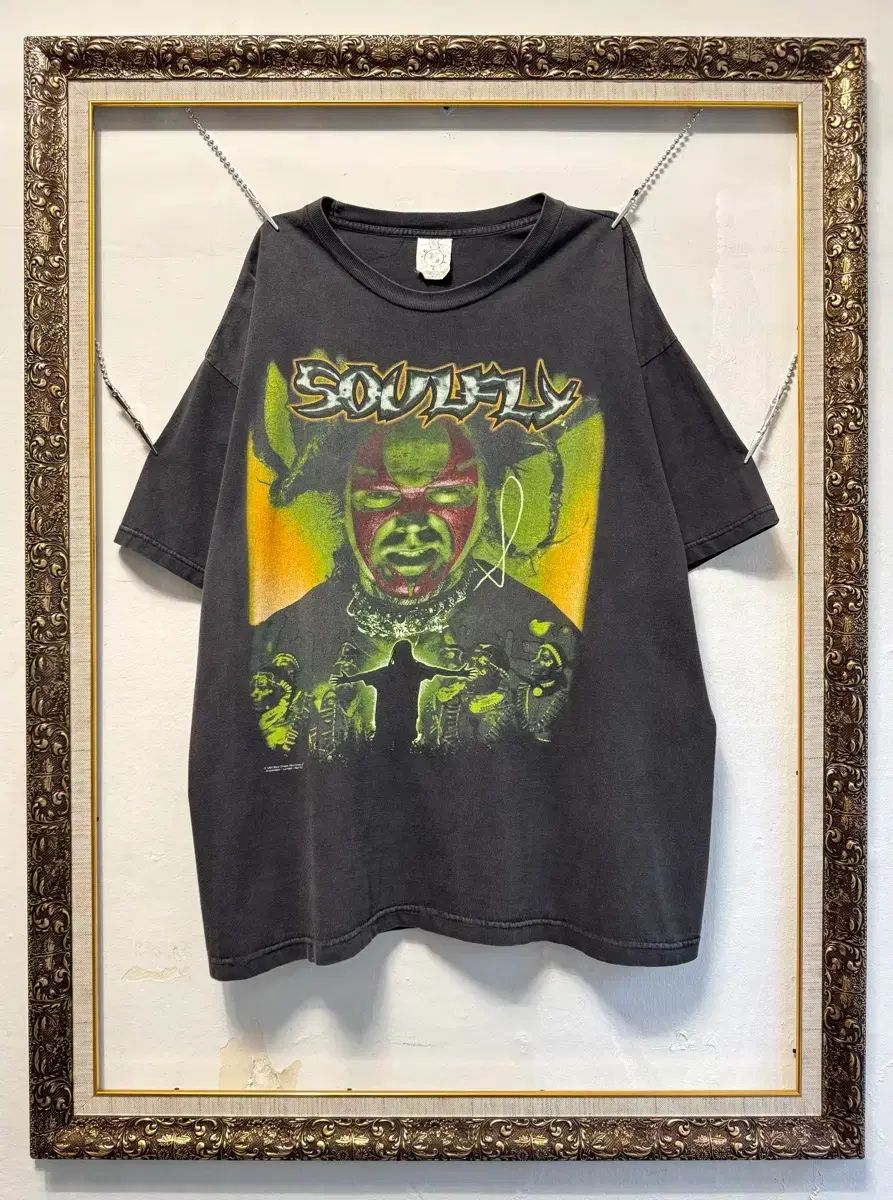 ヴィンテージ 90 s SOULFLY Band Tour Tシャツ ソウルフライ バンドT