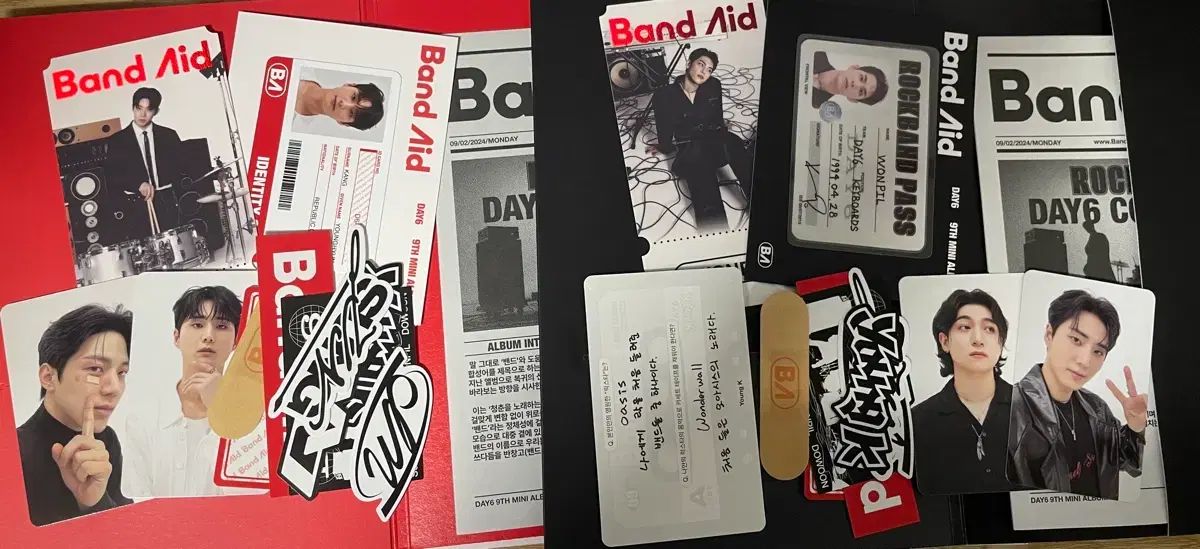 DAY6（デイシックス）バンドエイド bandaid アルバム セット - メルカリ