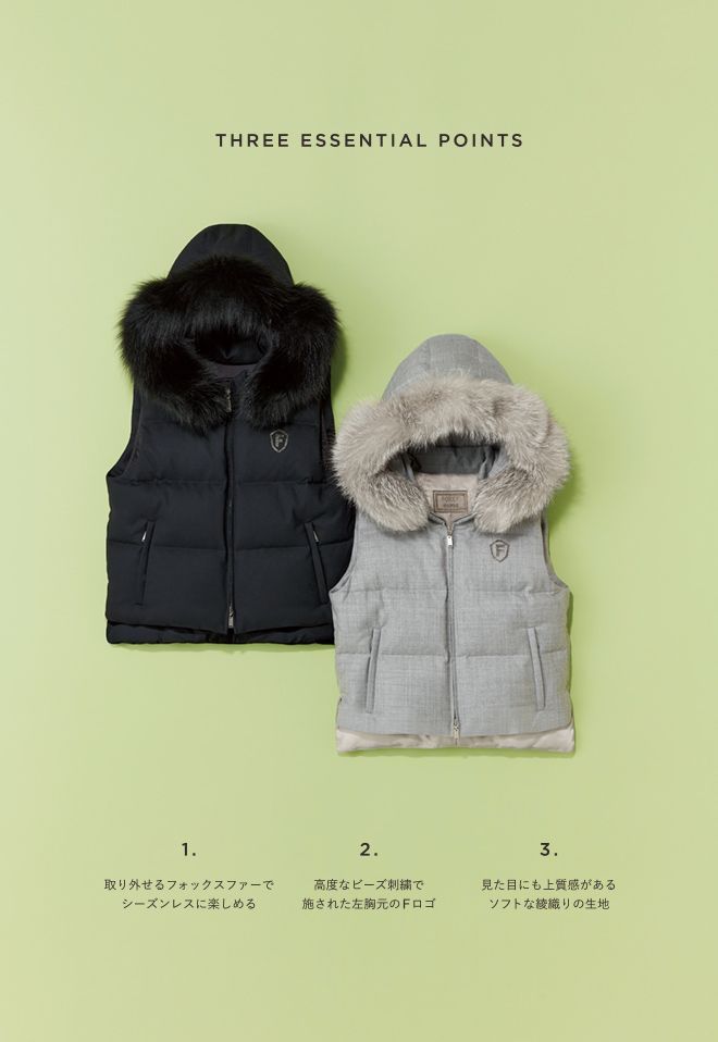 極美品FOXEY/フォクシー Vest 