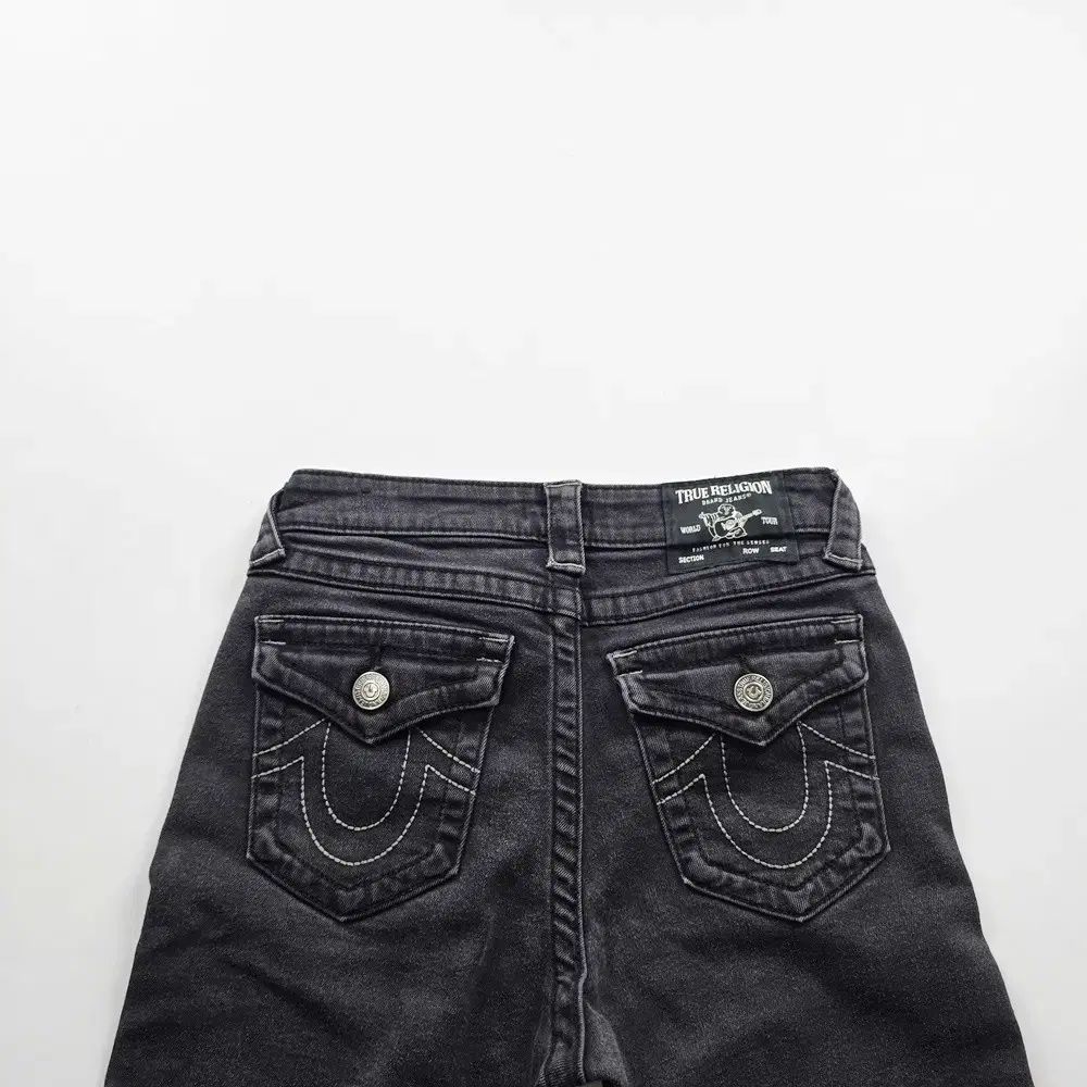 トゥルーレリジョン デニム ブラックデニム ストレッチ サイズ26 R3716