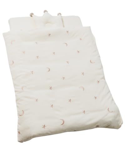 保育士が監修 ベビー布団 べビー布団セット お昼寝布団 赤ちゃん 布団セット 保育園 幼稚園 入園 お昼寝 丸洗い 洗える 持ち運び アイボリー ミニ po