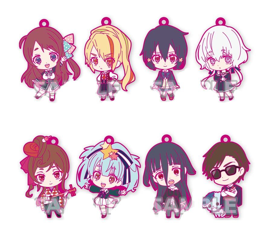 ゾンビランドサガ カプセルラバーストラップ vol 1 全8種po