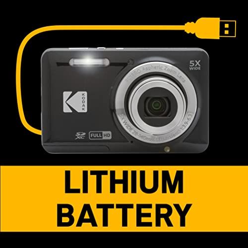  KODAK コダック PIXPRO 使いやすい ズーム FZ 55 BK 16 MP デジタルカメラ 光学5倍ズーム 広角 28 mm 2 7インチ液晶画面 ブラック po その他 デジタルカメラ