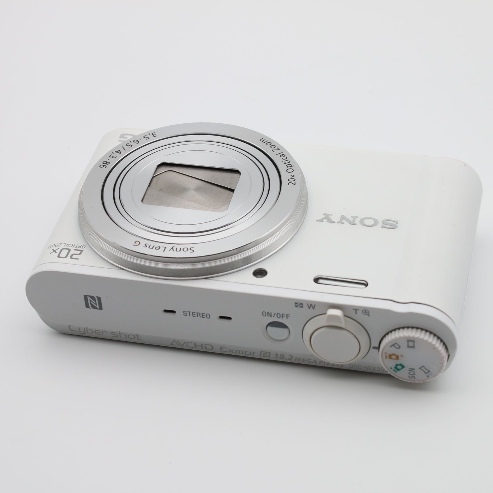 上品 Sony Cyber shot DSC WX 350 ホワイト 0431265