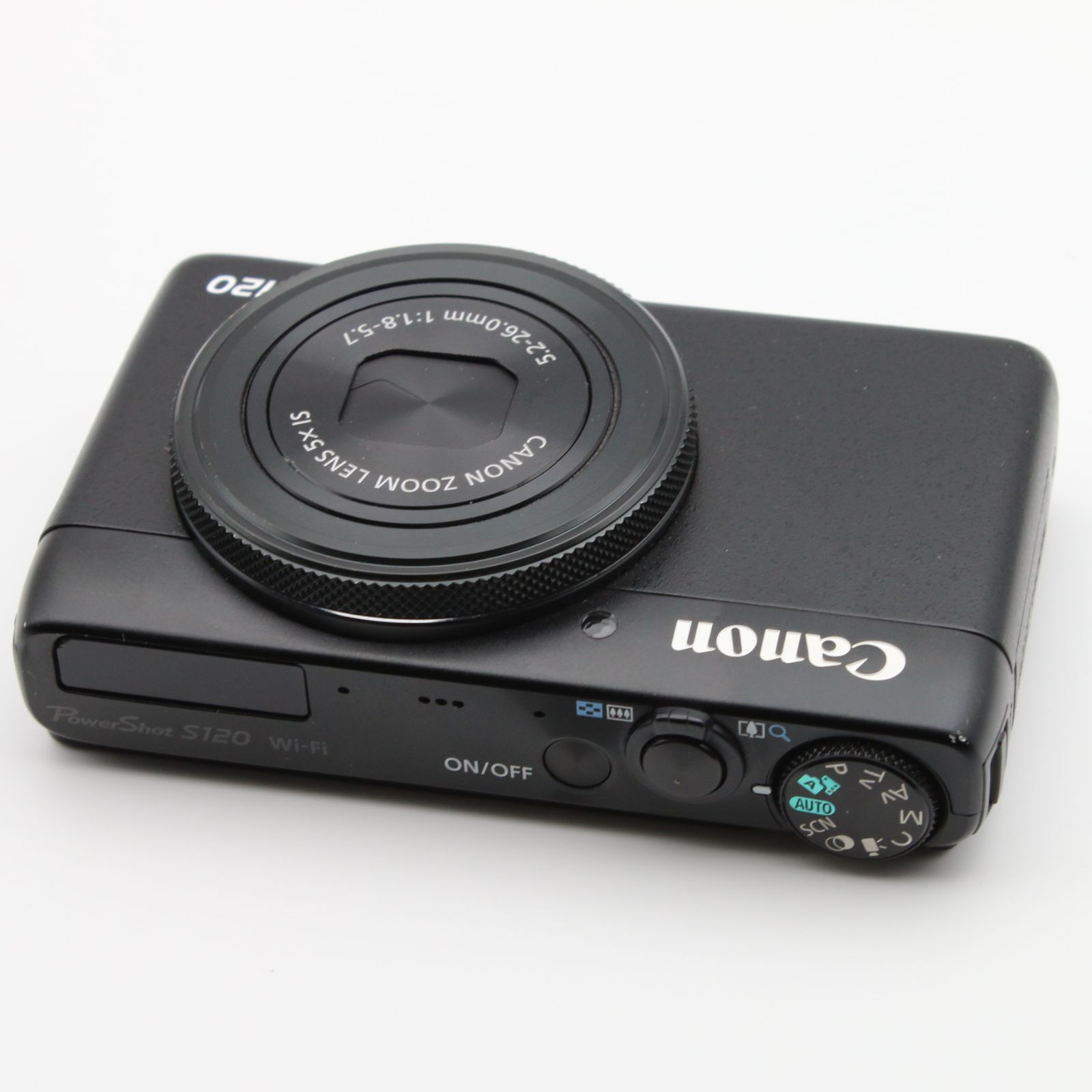 Canon PowerShot S 120 ブラック F値1 8 広角24 mm 光学5倍ズーム コンパクトデジタルカメラ 0431279