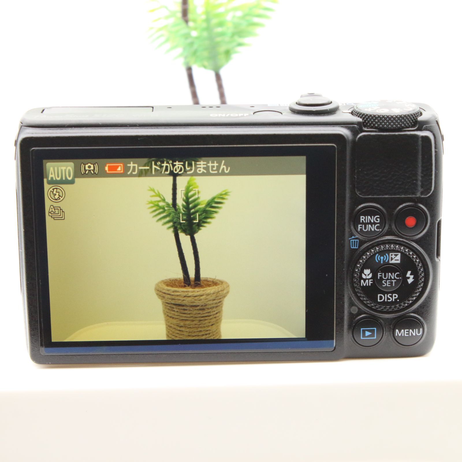 美品】 Canon PowerShot S120 ブラック F値1.8 広角24mm 光学5倍ズーム 