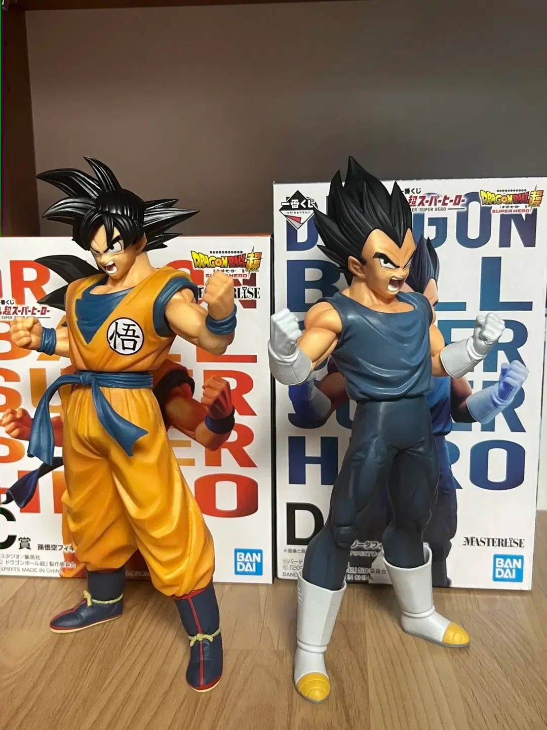 ドラゴンボール 一番くじ SUPER HERO C賞 孫悟空 D賞 ベジータ まとめ