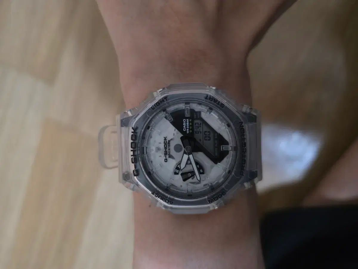 カシオ G SHOCK GA 2100 SKE クリア ウォッチ