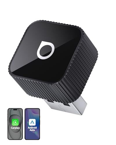 オットキャスト ミニスリム MINI Slim Ottocast 新型CarPlay Android Auto ワイヤレス化カーアダプター 2025最新 アンドロイドオート＆カープレイ無線化接続adapter 有線CarPlay m