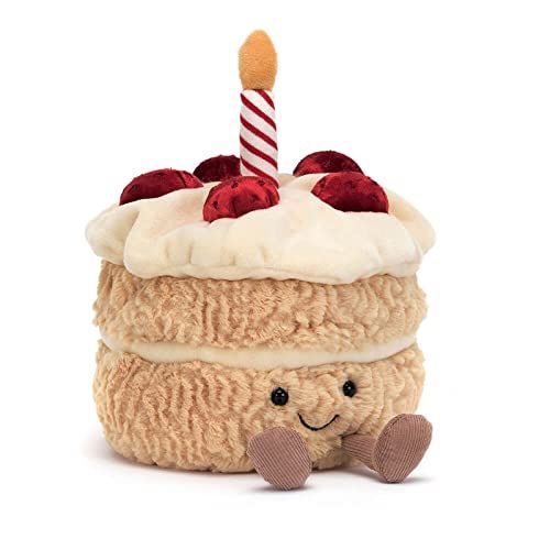 Jellycat アミューズブル バースデーケーキ ぬいぐるみ 6インチ デザートぬいぐるみ ギフトpo