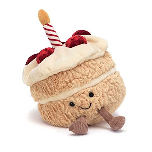 Jellycat アミューズブル バースデーケーキ ぬいぐるみ 6インチ デザートぬいぐるみ ギフトpo