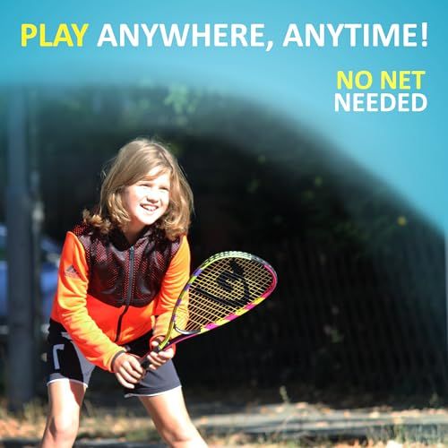 スピードミントンファン バドミントンセット ラケット2本＆シャトルセット Speedminton Fun Badminton Set 並行輸入品 po