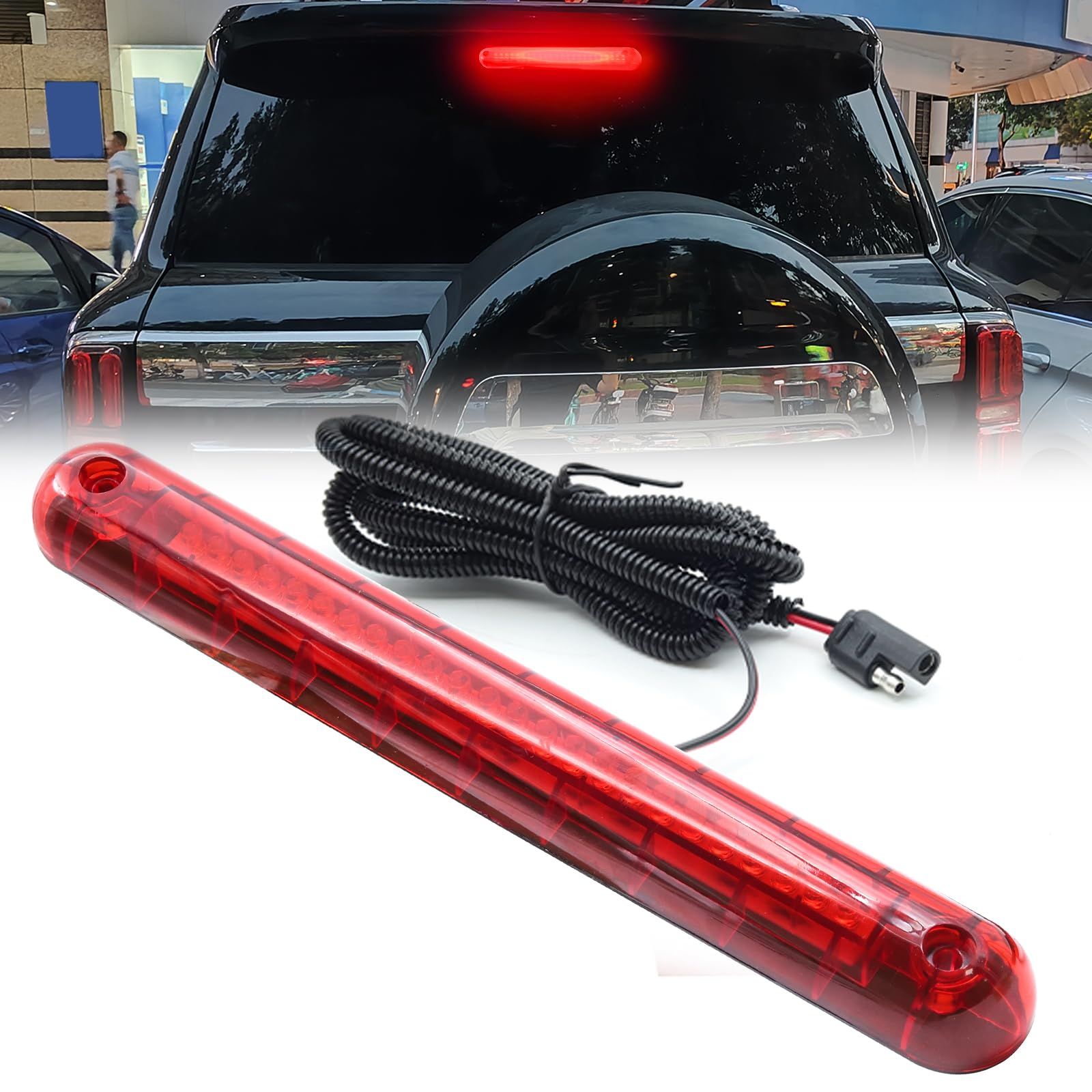 Ygmylandbb 新型 ハイマウントストップランプ 汎用 led ブレーキランプ