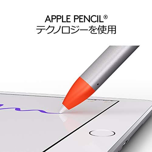 ロジクール デジタルペンシル 発表のiPad A 16 Air M 3 含む 2018年以降のiPadシリーズに対応 Crayon iP 10 シルバー 7時間バッテリー iPad Pro mini 対応 Lightning 充電 正規