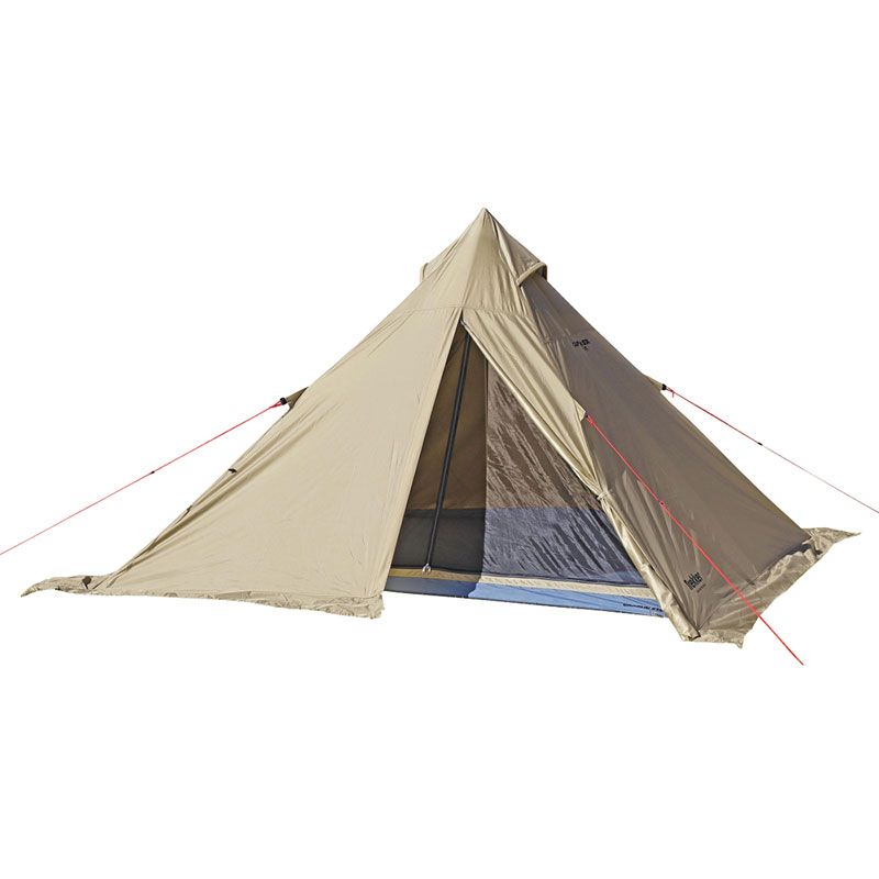 CAPTAIN STAG(キャプテンスタッグ) トレッカー ワンポールテント レクタ270UV（カーキ） トレッキング キャンプ用品 テント (UA62)、選択