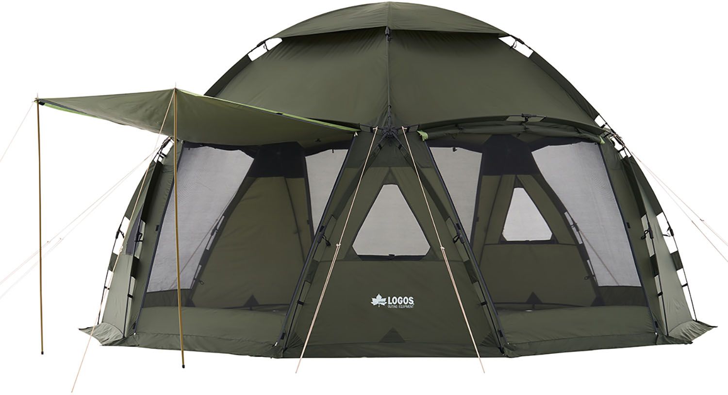 ロゴス LOGOS アウトドア NEOS スペースベース デカゴン 500 BE グリーン