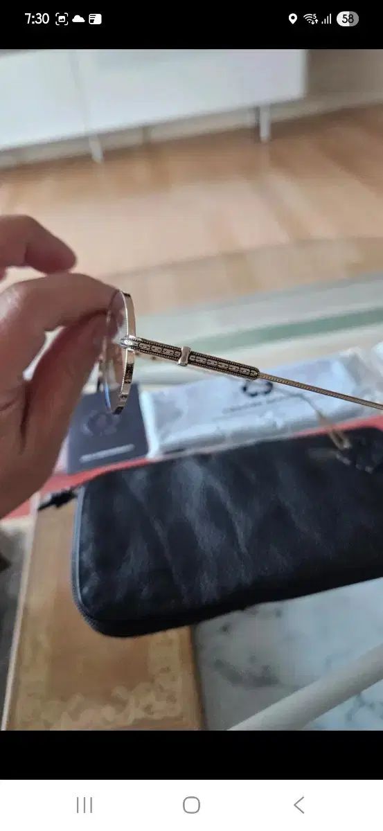  クロムハーツ clapper GOLD シルバー メガネ サングラス 小物