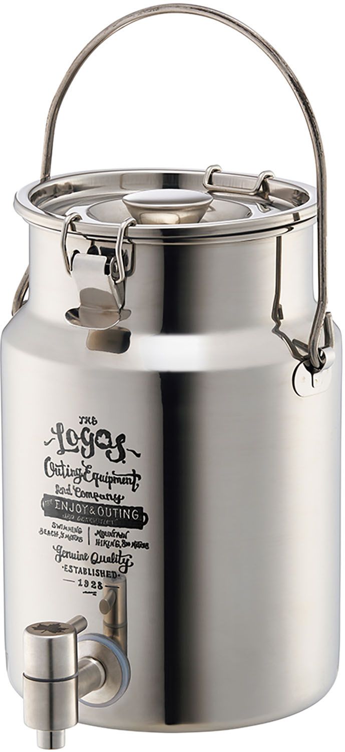 ロゴス LOGOS アウトドア バレルディスペンサー 5 シルバー
