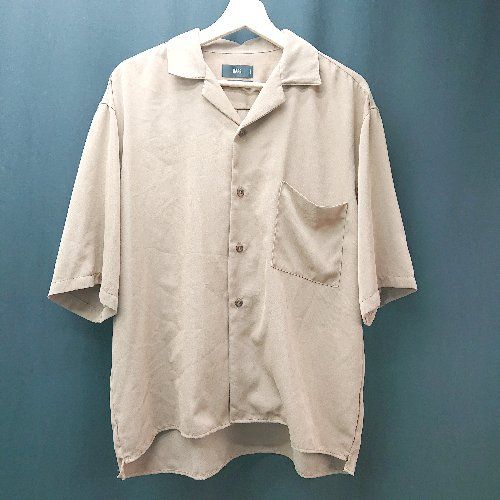 ◇ HARE ハレ フロントボタン 胸ポケット カジュアル さらさら 半袖