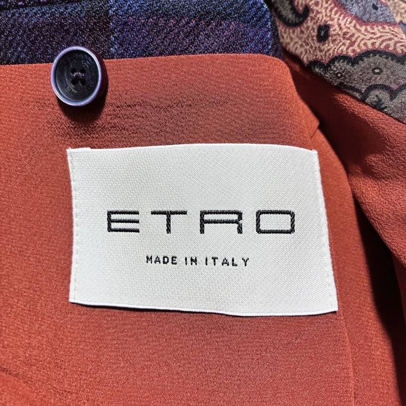 ETRO エトロ セットアップ スーツ タグ付き 現行 ペイズリー柄