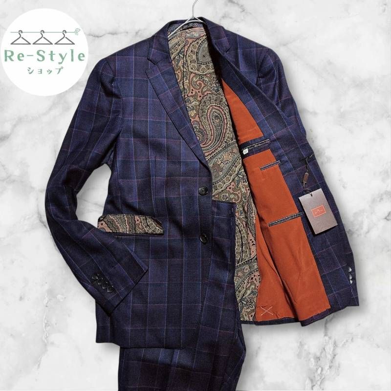 ETRO エトロ セットアップ スーツ タグ付き 現行 ペイズリー柄