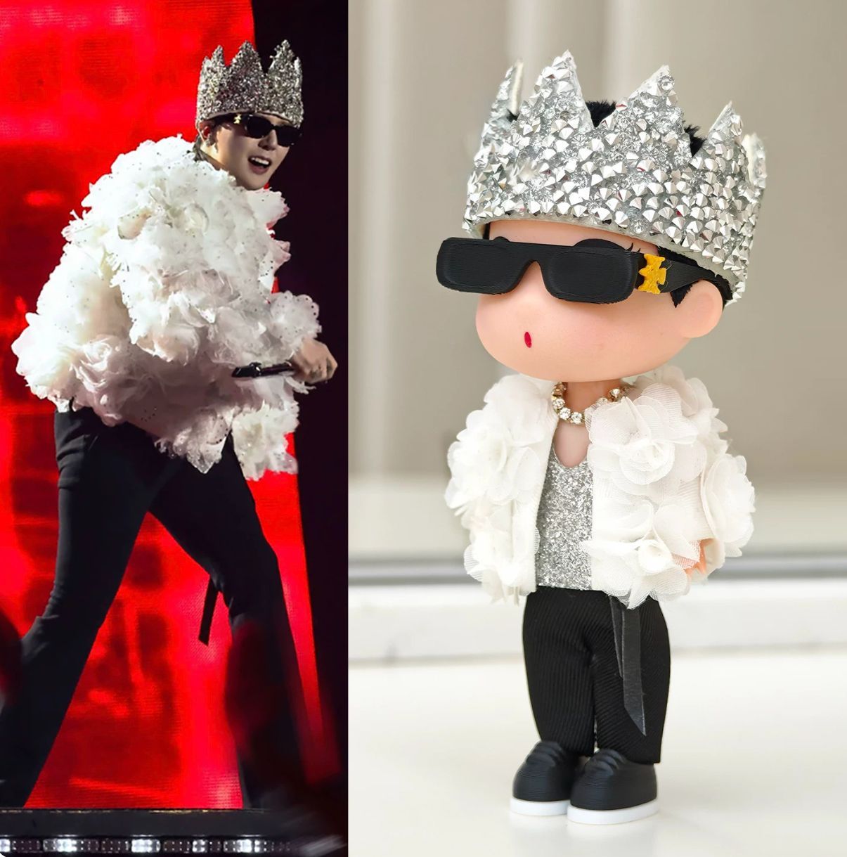 BIGBANG G-DRAGON ジヨン フィギュア ストラップ付 008 GD GDRAGON