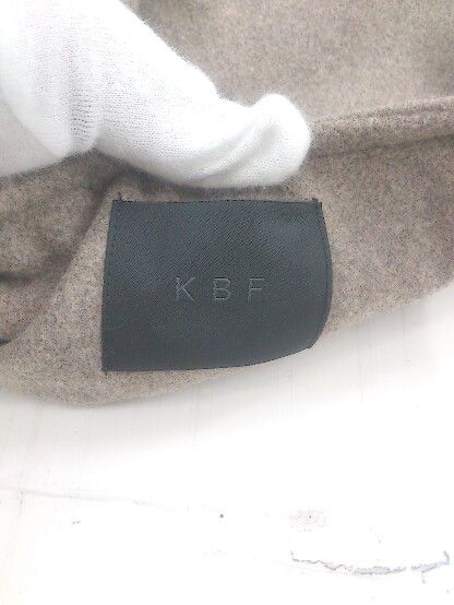 ◇ ◎ KBF URBAN RESEARCH フェイクファー ノーカラー 長袖 ロング 