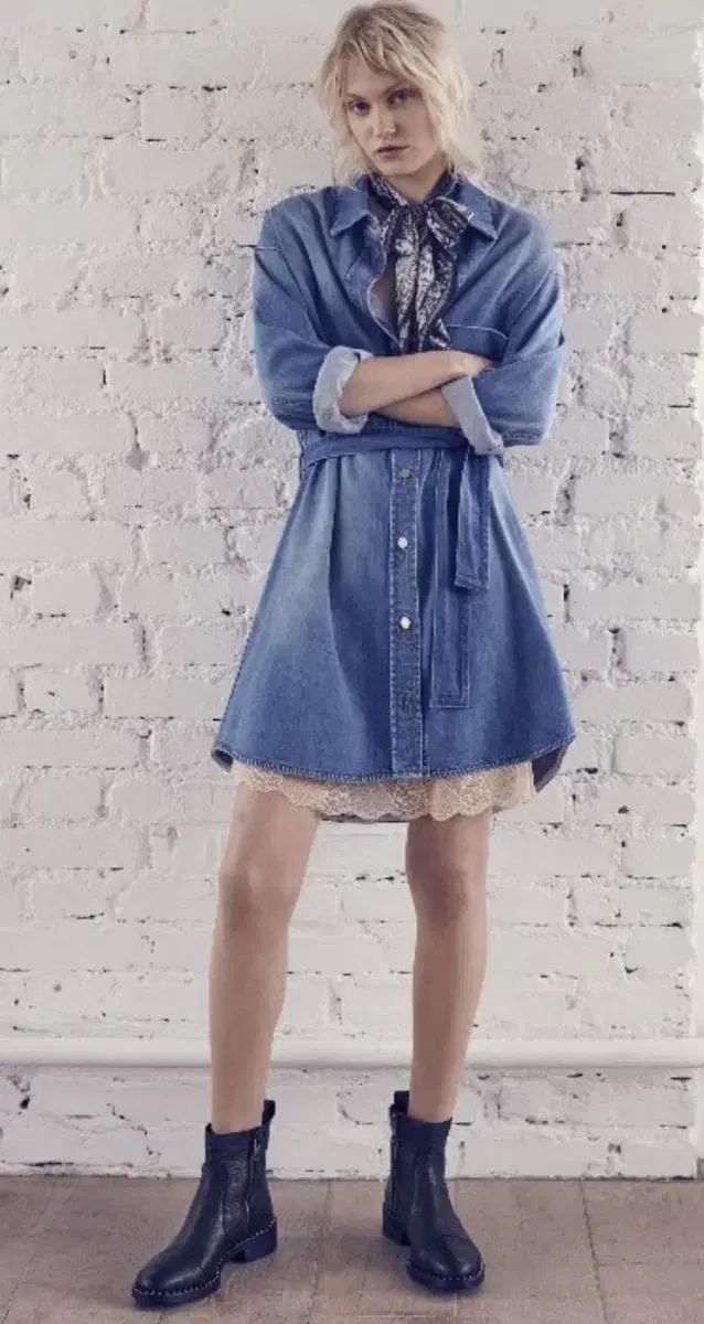 ZADIG VOLTAIRE ザディグ エ ヴォルテール デニム ONE PIECE