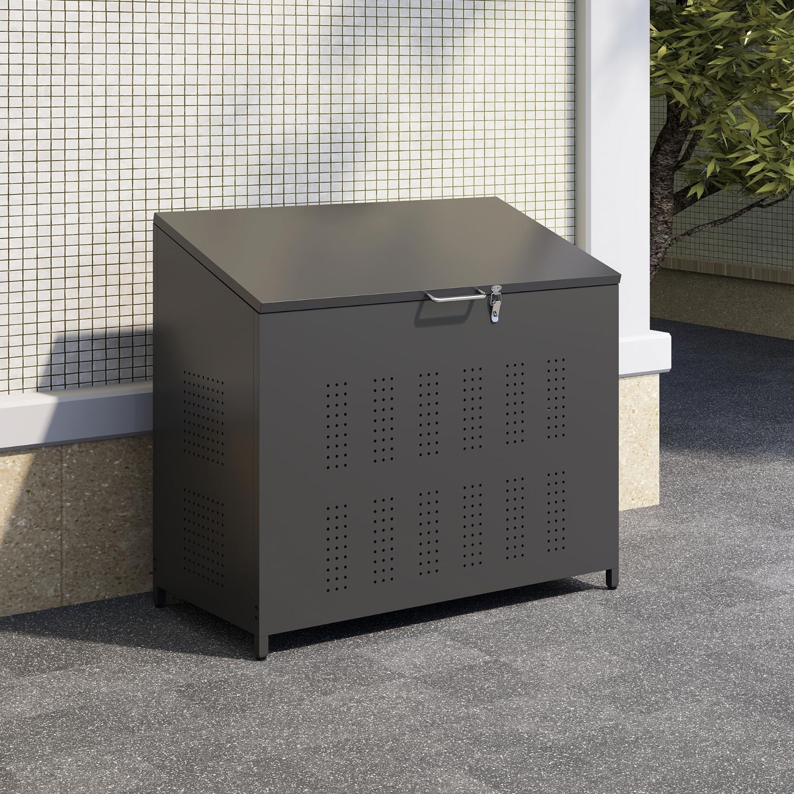 収集ボックス ごみ集積所 倉庫収納庫 大容量 カラスよけ 大型 野良猫