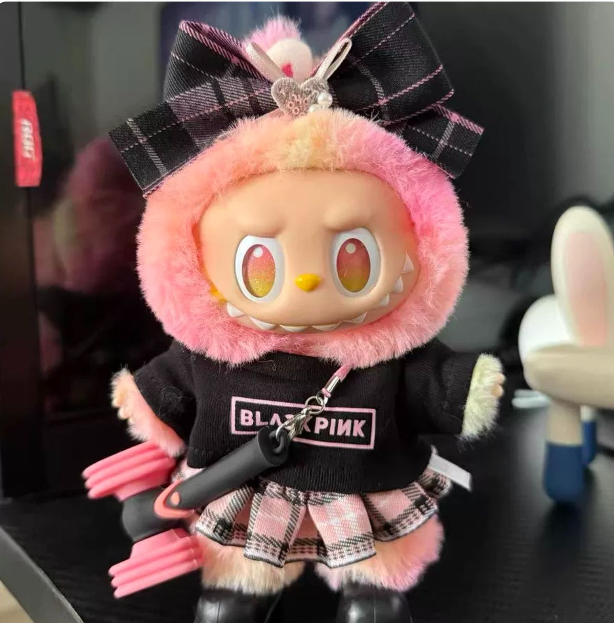 15cmdollサイズ / BLACKPINK風お洋服セット ブラピ ブラックピンク