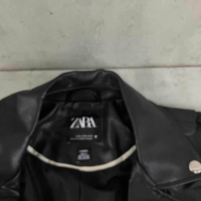 ZARA ザラ ライダースジャケット レザージャケット ダブルライダース