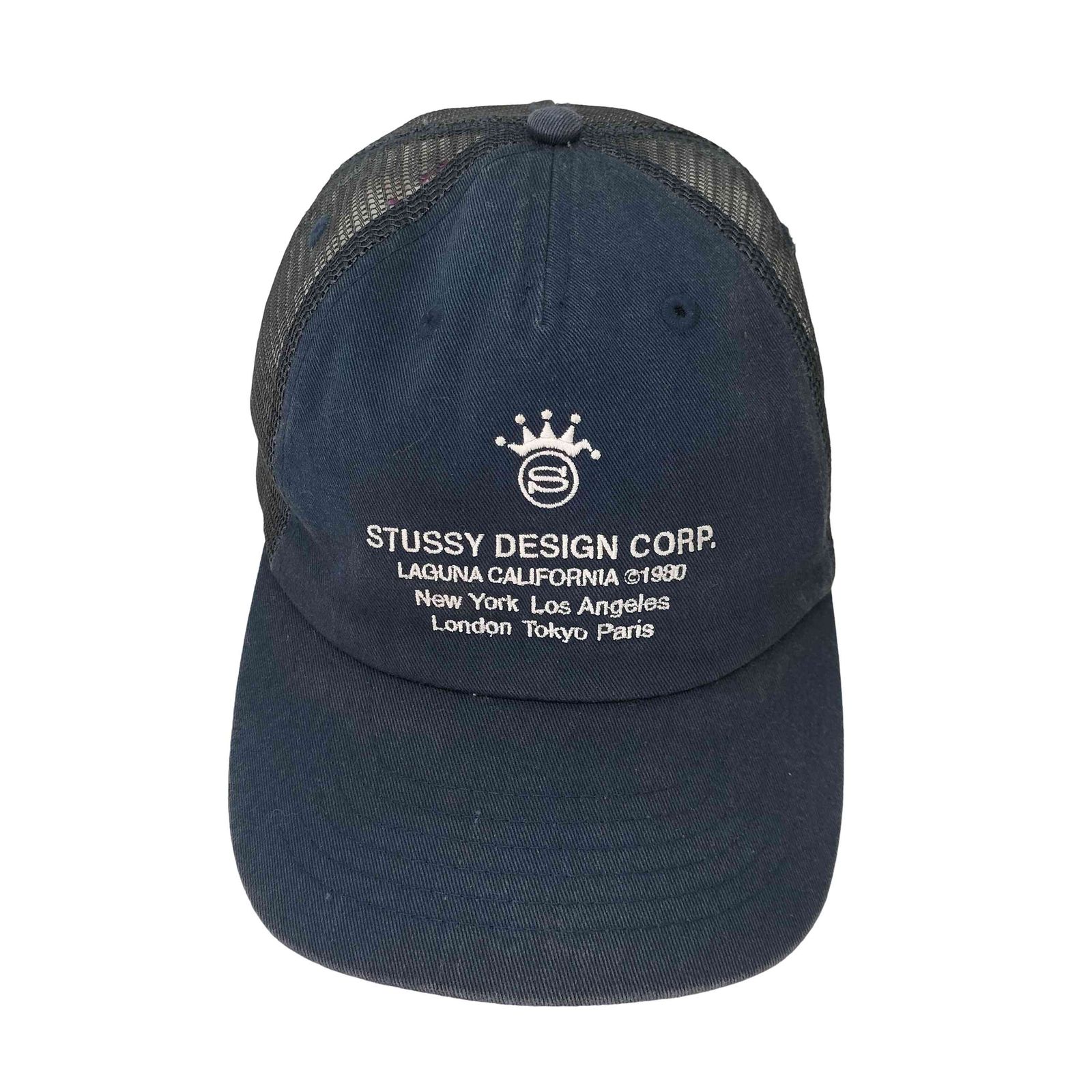 Mesh cap 青 stussy 帽子 9TWENTY Basic Cap - Majestic Blue Headwear