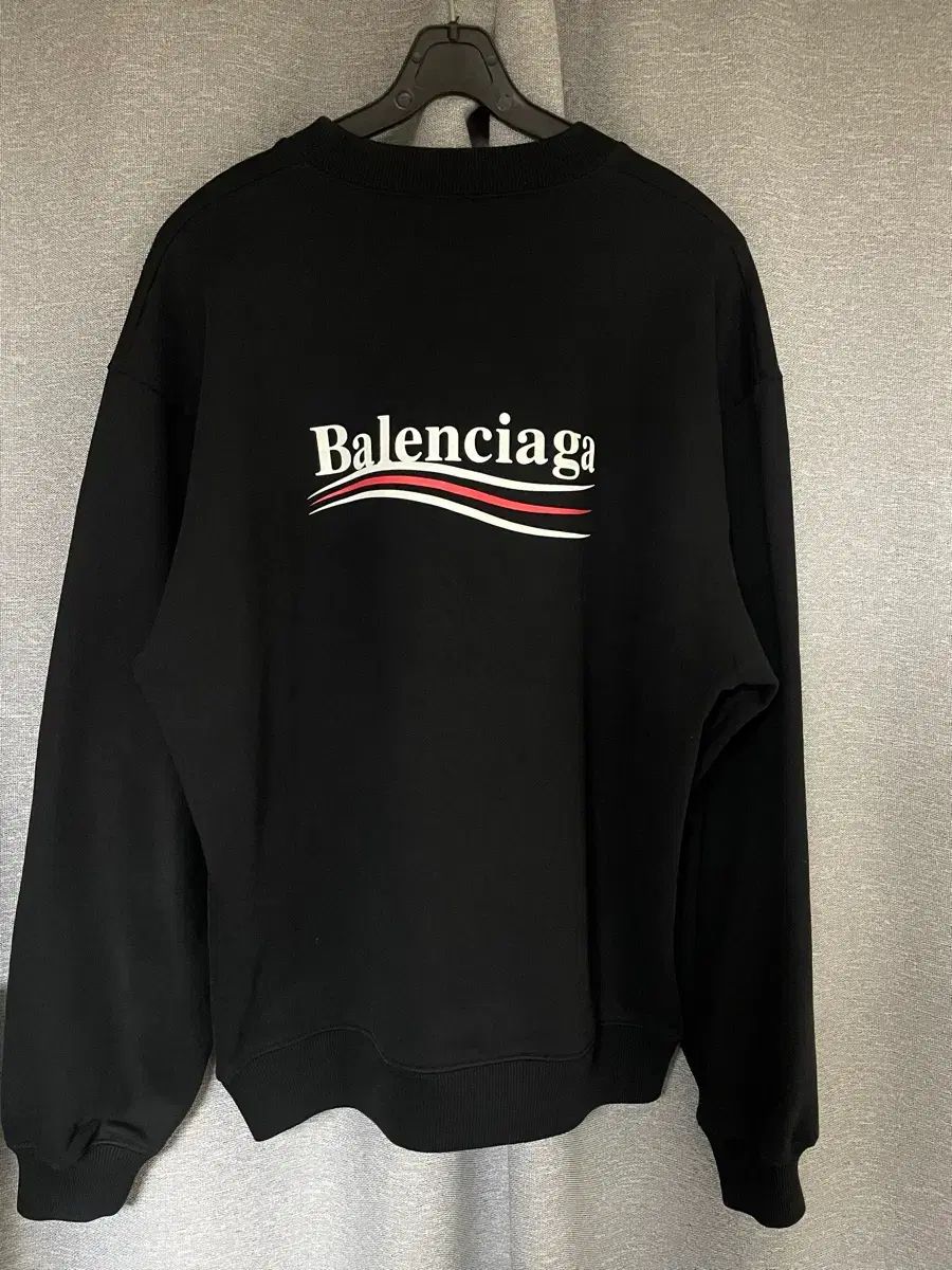 M BARENCIAGA バレンシアガ ウェーブロゴ スウェット