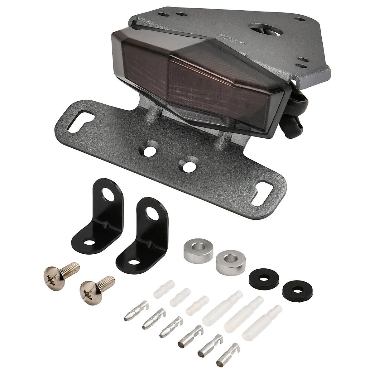 ディーアールシー DRC DR Z 400 S 00 21 SM 04 モトレッド エッジアルミホルダーキット 設計 フェンダーレス 軽量化 ナンバー灯付き 8 mm穴ウィンカーステー付属 スモークレンズ ダートフリーク DI