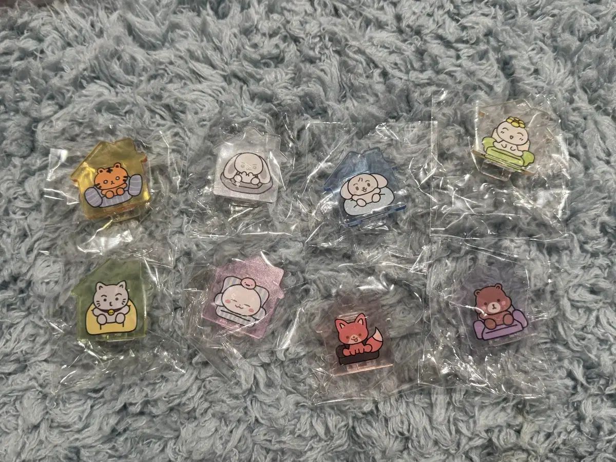 ATEEZ エイティーズ アチズ 8 room ガチャ クリップ セット