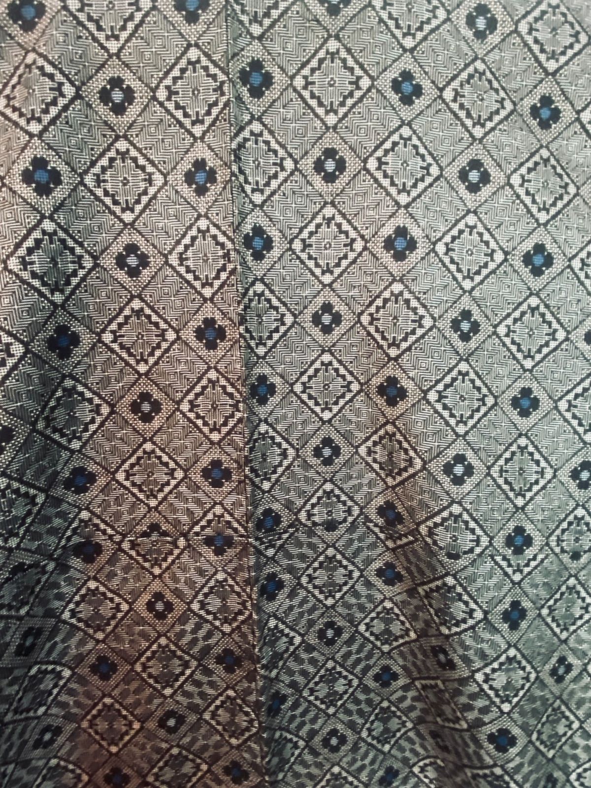  着物 大島紬 正絹 袷 龍郷柄 泥大島 和装 OME 457 紬 着物