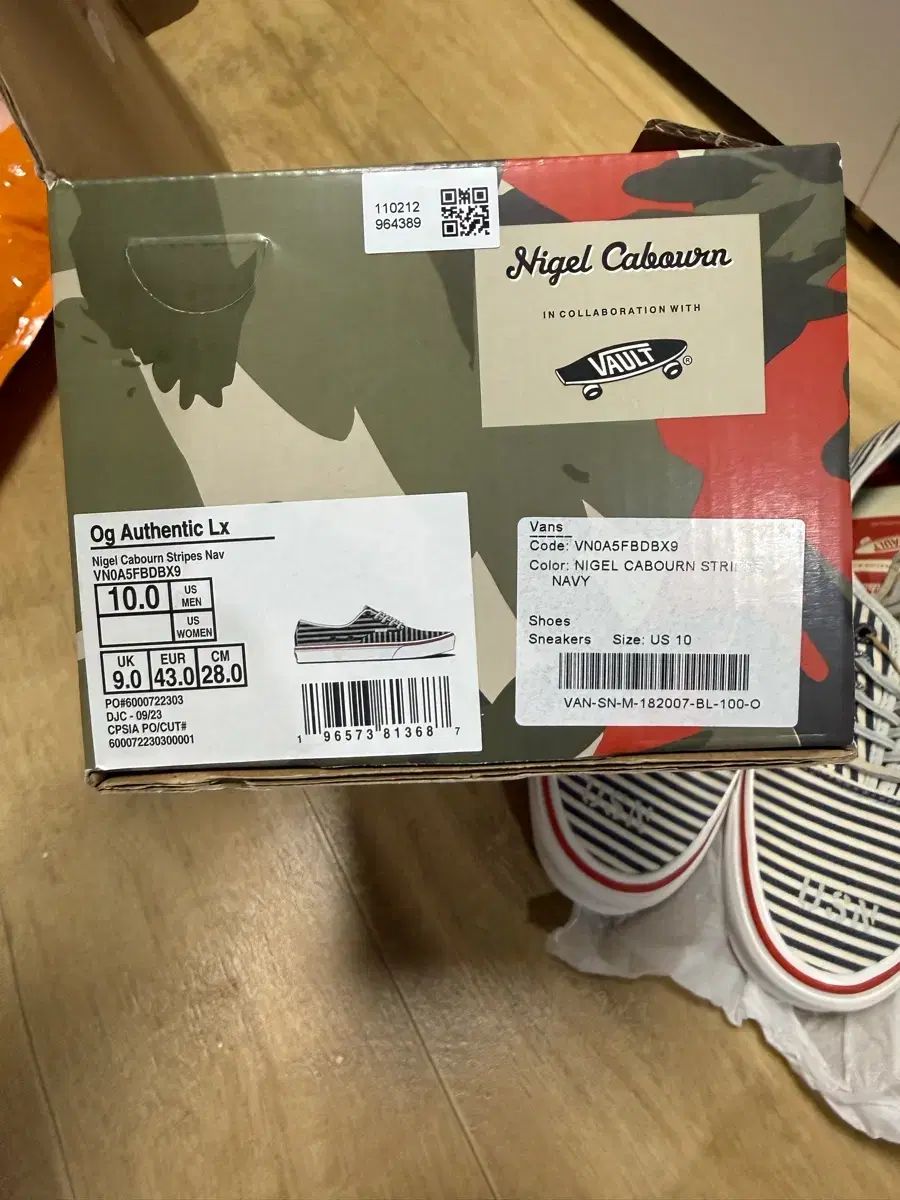  280 VANS x Nigel Cabourn ナイジェル ケーボン ボルト アセンティック LX スニーカー 靴