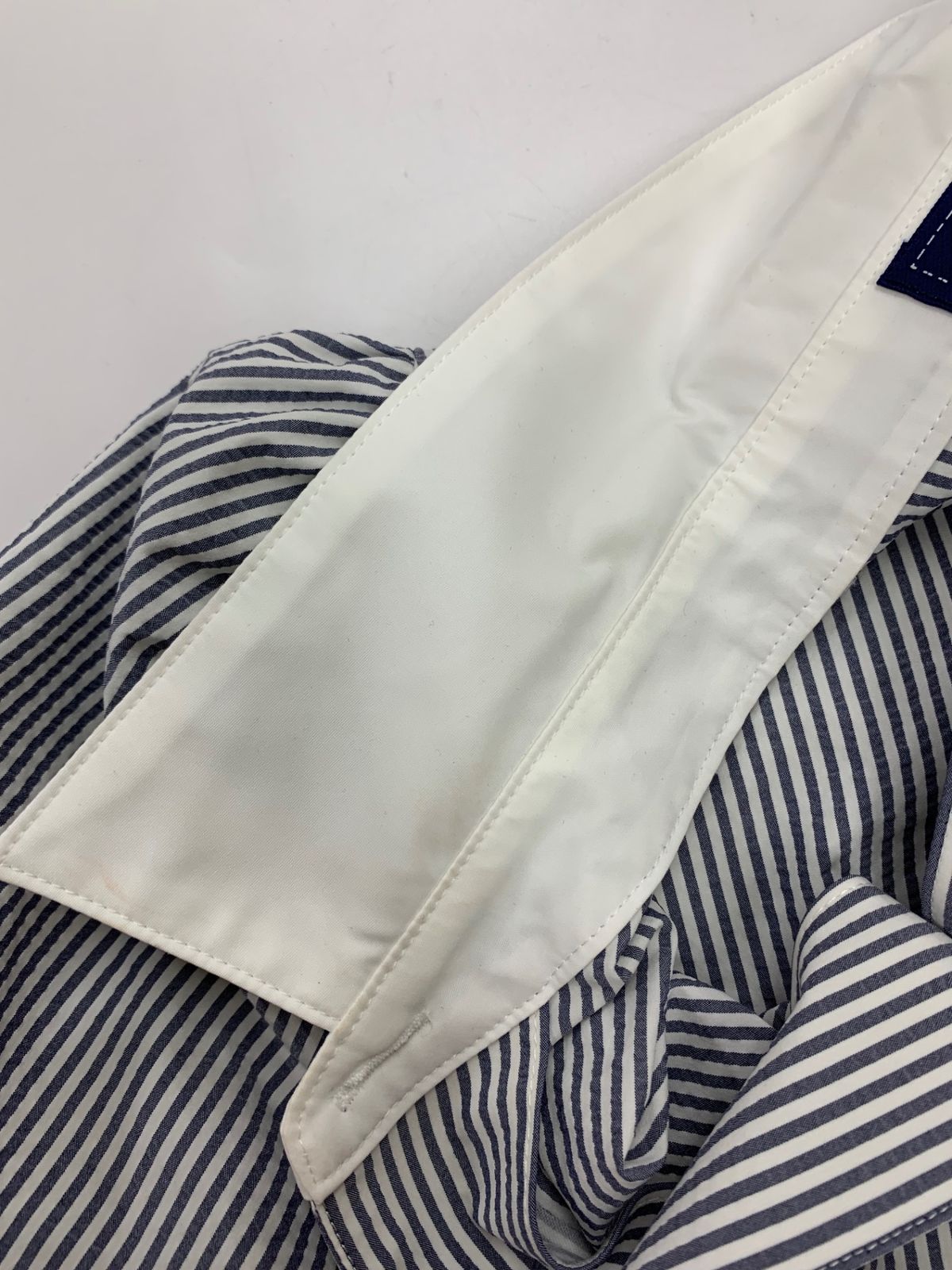 エムズグレイシー シャツカラーバルーンドレス