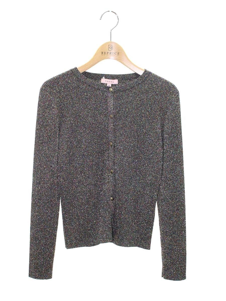 トッカ KR TO GW 0335 カーディガン M マルチカラー ラメ