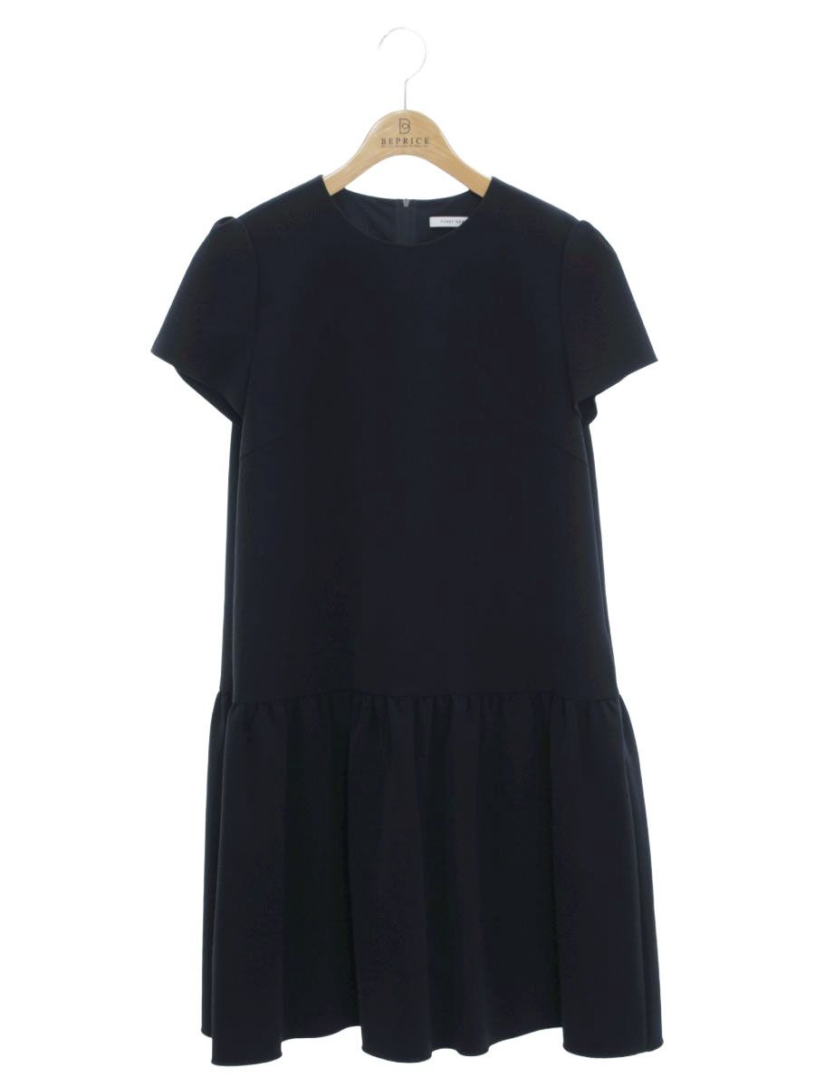 フォクシーニューヨーク Dress 36465 42 ネイビー ワンピース