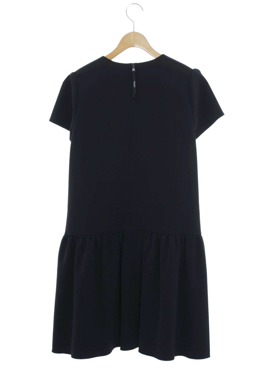 フォクシーニューヨーク Dress 36465 42 ネイビー ワンピース