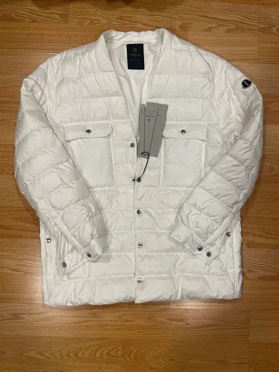 50 RICK OWENS MONCLER オーバーサイズシャツ ダウン