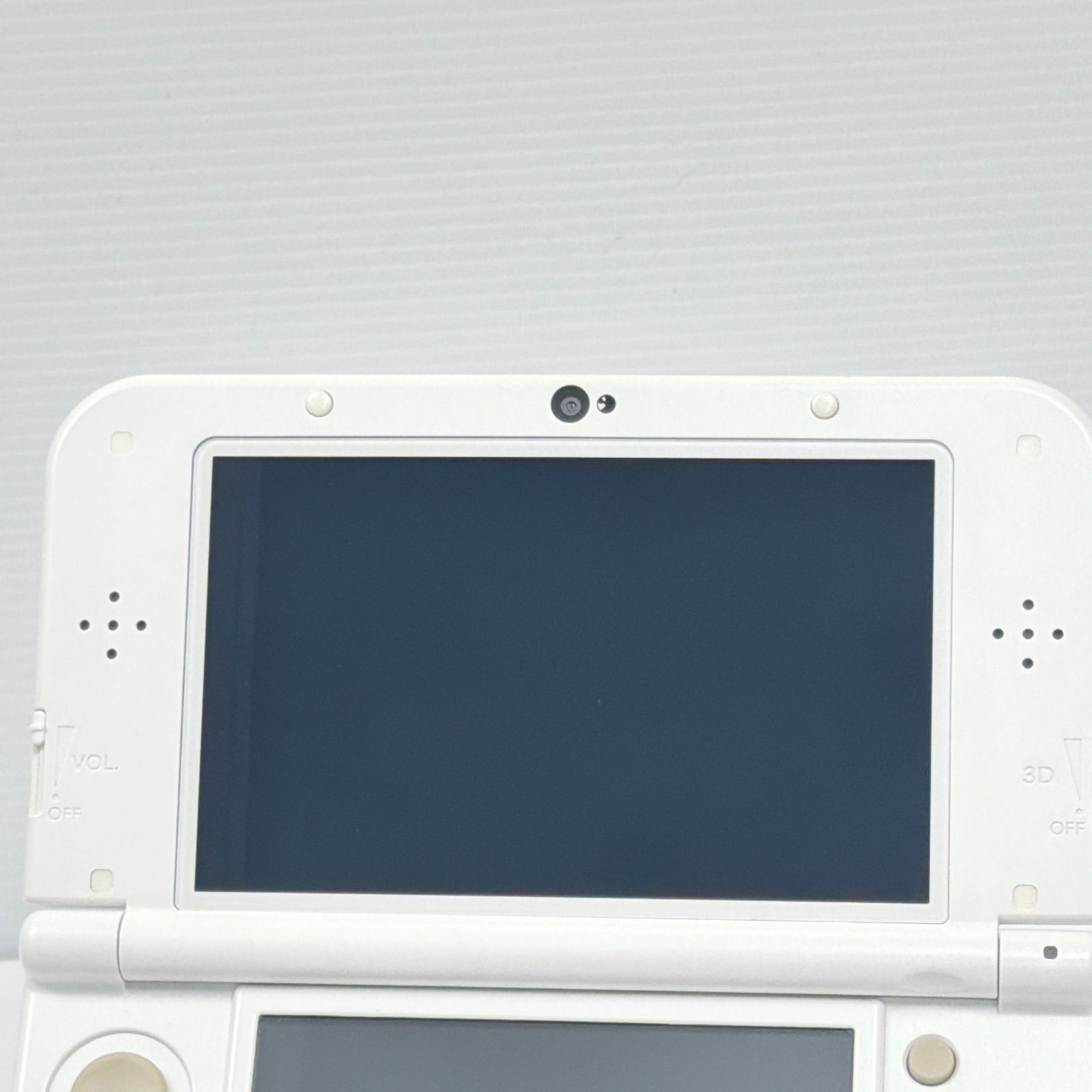 美品 New ニンテンドー 3DSLL パールホワイト 上画面IPS液晶 遊べる