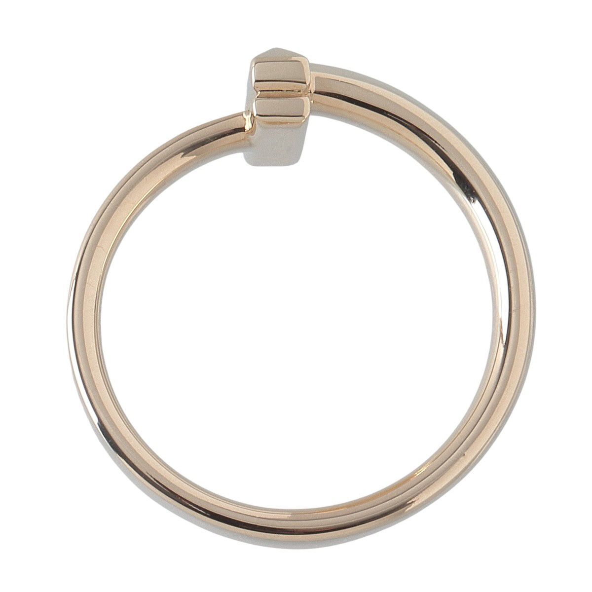 ティファニー Tワン ナロー リング 約11.5号 Au750YG 新品仕上げ済