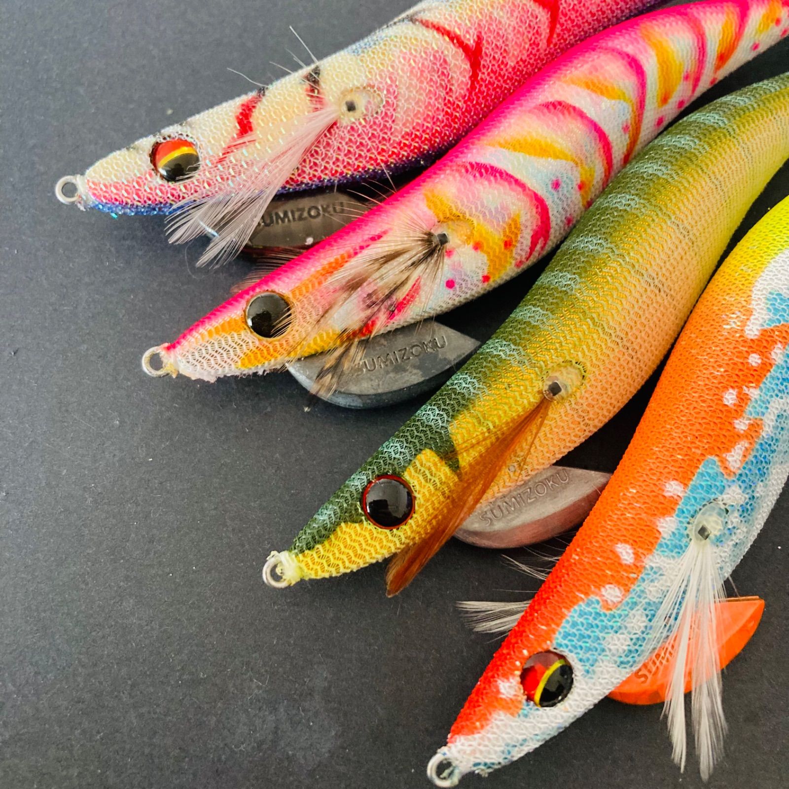 状態良好】 墨族 3.5号 DEEP ディープ エギ エギセット 餌木 ハリミツ